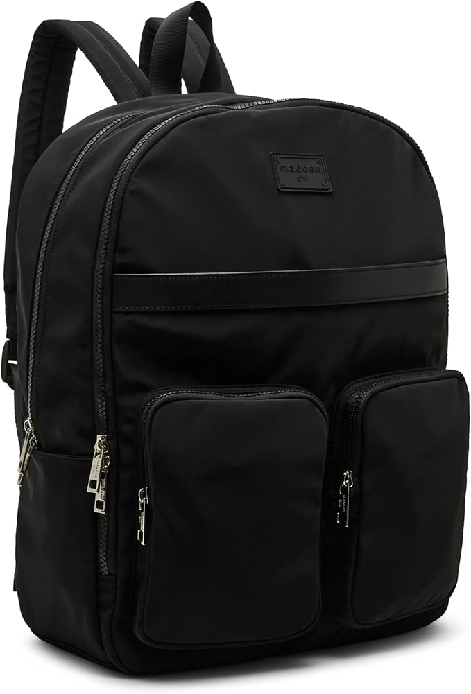 Madden Girl While Backpack, Black