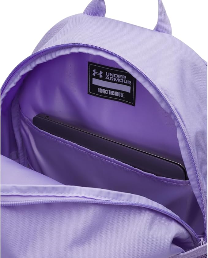 Under Armour Unisex Hustle Sport 6.0 Backpack, (538) Transparent / / Metallic Silver, One Size Fits Most