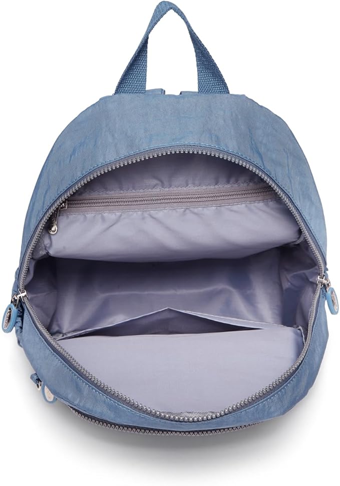 AOTIAN Small Size Backpack, Durable Lightweight Daypack for Women Girls & Boys Hiking Travel Sports, Light Blue