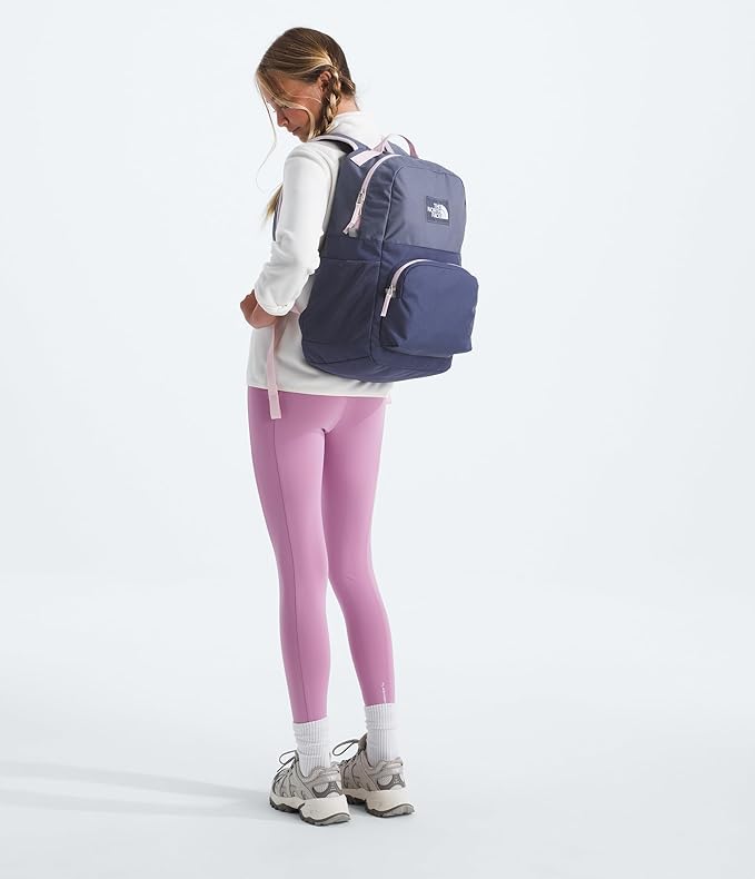 The North Face Teen Chuckwalla Daypack - Travel Backpack, Laptop Sleeve, Reflective Safety Details, Adjustable Strap, Twilight Galaxy/Lunar Blue, One Size