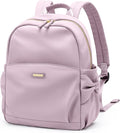 Mini Backpack for Women Small Backpack Purse Cute Stylish Lightweight Daypack for College Work Travel Party,12.9Inch, Pinkish Purple
