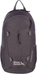 Eddie Bauer Stowaway Packable Backpack | Travel | Outdoor | Lightweight | Foldable | Durable | Ripstop Polyester | 20L - Dark Smoke