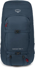 Osprey Farpoint Trek 75L Men's Travel Backpack, Muted Space Blue