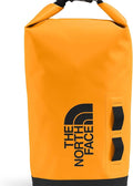 The North Face Base Camp Dry Bag - Roll-Top Waterproof Stuff Sack, Ideal for Camping Gear & Kayak Accessories, Summit Gold/TNF Black, 8 Liters