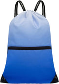 HOLYLUCK Drawstring Backpack Bag Sport Gym Sackpack