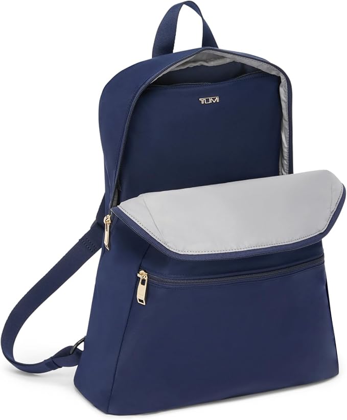 Tumi Unisex Just In Case Backpack, Indigo/Light Gold, One Size