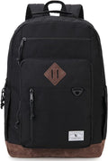 VX VONXURY Backpack for Men Women,Large 17 Inch Bookbag with Mulitiple Pockets,Classical Water Resistant Travel Backpack