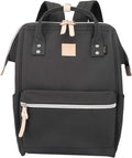 Himawari Large Travel Backpack with Laptop Compartment 17 Inch Roomy Doctor Bag College backpack for Women&Men-Not include USB Port(1882-HL)