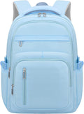Cute School Backpack for Women Men Casual Travel Laptop Backpack Aesthetic Lightweight College Bookbags for Kids(Blue)