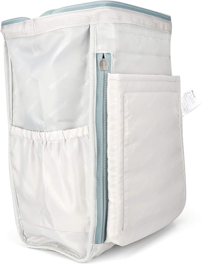 himawari Laptop Backpack for Women&Men Travel Backpack With USB Charging Port Large Business Bag Water Resistant College Bag Computer Doctor Bag(1881-Grey)
