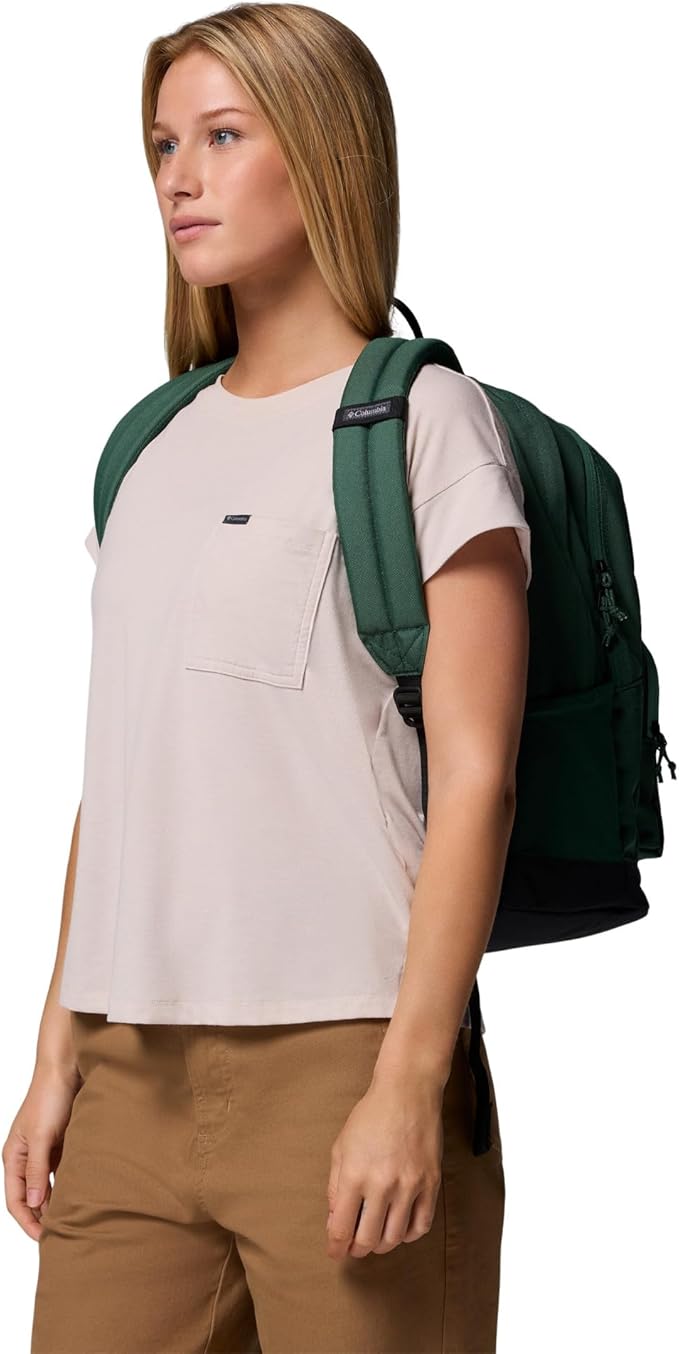 Columbia Unisex Zigzag II 30L Backpack, Rain Forest/Black, One Size