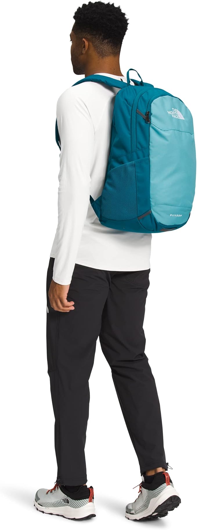 The North Face Sunder Mens Backpack Blue Coral/Reef Waters