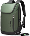 BANGE Business Smart Backpack Waterproof fit 15.6 Inch Laptop Backpack with USB Charging Port,Travel Durable Backpack