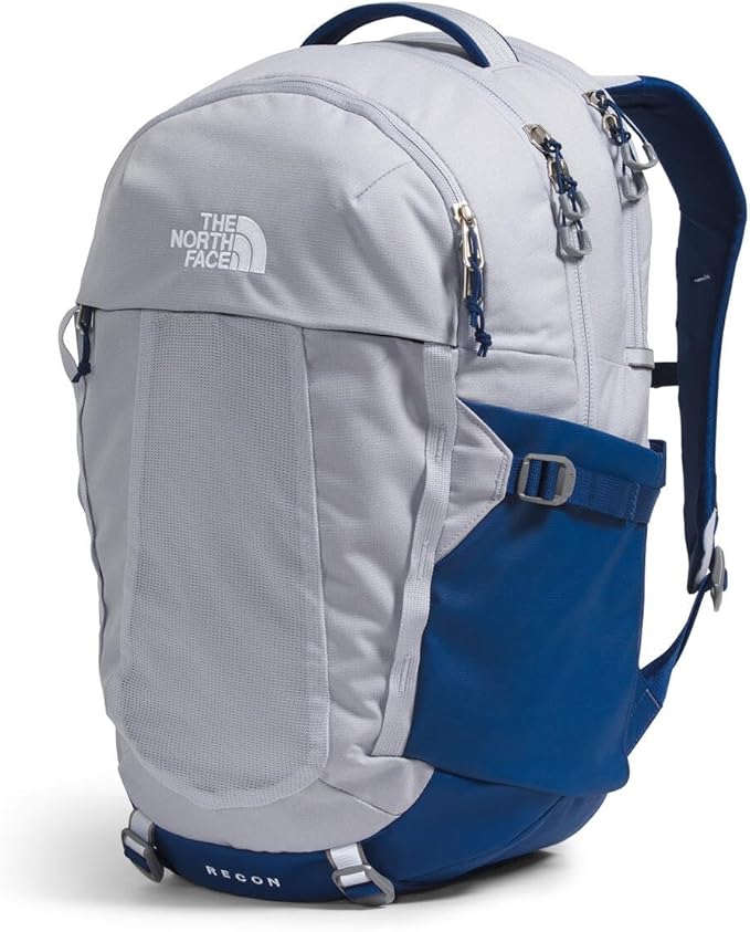 The North Face Women's Recon Everyday Laptop Backpack - PFAS Free, Mystic Haze Dark Heather/Estate Blue, One Size