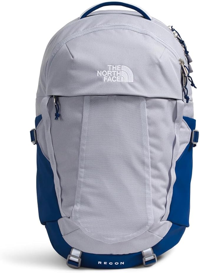 The North Face Women's Recon Everyday Laptop Backpack - PFAS Free, Mystic Haze Dark Heather/Estate Blue, One Size