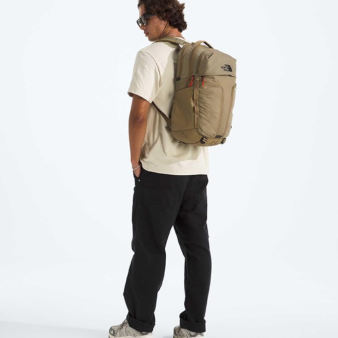 THE NORTH FACE Surge Commuter Laptop Backpack | Daypack With Water Repellent Finish, 16" Laptop Sleeve, Reflective Details