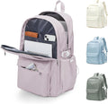 School Backpack for Teen Girls Lightweight College Backpack Women Travel Backpacks Waterproof High School Bookbag for Men Classic Casual Daypacks(Purple)