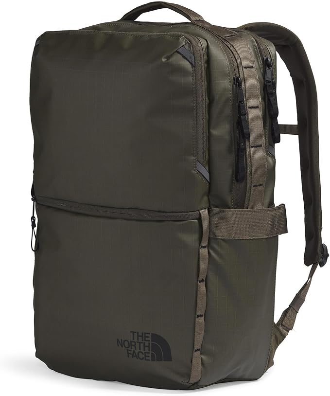 The North Face Base Camp Voyager Daypack - PFAS Free, New Taupe Green/TNF Black-NPF, One Size