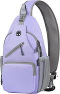 Sling Bag for Men Crossbody Backpack, Small Sling Backpack Mens Shoulder Bag, Casual Daypack Hiking Bag for Travel