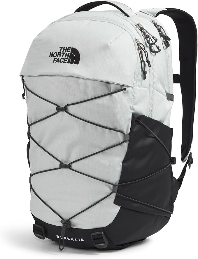 The North Face Borealis Commuter Laptop Backpack - Water Repellent, Laptop Sleeve, Large Main Compartment, Tin Grey Dark Heather/Asphalt Grey/TNF Black-NPF, One Size