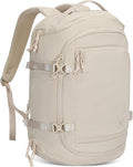 Hynes Eagle Travel Laptop Backpack 16 inches Lightweight Flight Approved Carry on Personal Item Bag Weekender Bag Daypack 20L Beige