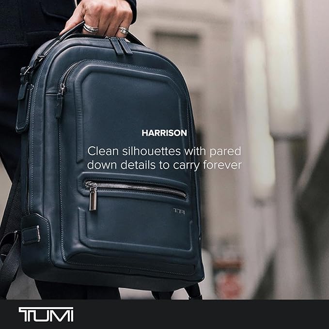 TUMI - Harrison Warren Backpack - 15-Inch Laptop Backpack - Stylish Women's & Men's Backpack for Travel & Business - Pavement Bombe