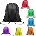 7-Pcs Drawstring Backpack,Drawstring Bags Bulk,Cinch Sack String Back Bag Draw String Storage Bags for Sports, Gym, Travel, Women Men Outdoor 7 Colors