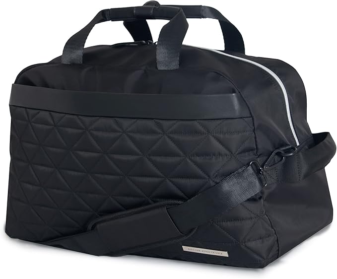Kenneth Cole REACTION Emma 15" Convertible Duffel Carry On Travel Bag, Black