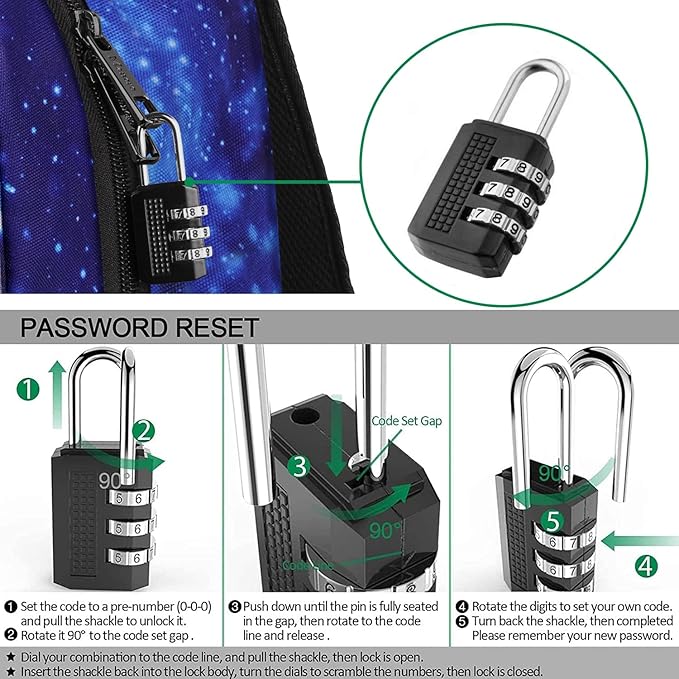 Mancro Travel Backpack for Men Women, Anti Theft Laptop Backpack, 15.6 in Laptop Backpack for Travel Lightweight Bags, Galaxy