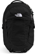 The North Face Women's Recon Everyday Laptop Backpack - Commuter Travel Bag, 18" Laptop Sleeve, Water-Repellent, TNF Black/TNF Black-NPF, One Size