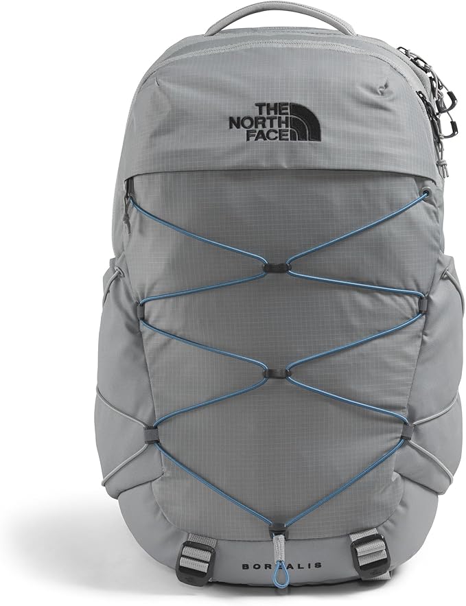 The North Face Borealis Commuter Laptop Backpack - Water Repellent, Laptop Sleeve, Large Main Compartment, Concrete, One Size