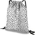 Drawstring Backpack Draw String Bag Waterproof for Sports Gym Beach Travel Cute Aesthetic Sackpack Men Women (13"×17")-Speckle Leopard Cheetah