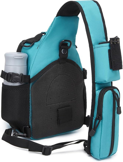 ATBP Small Tactical Holster Sling Backpack Accessories Shoulder Pouch Water Bottle & Radio Holder Crossbody Bag for Men