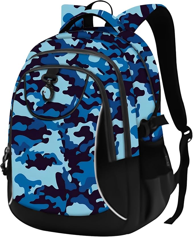 rickyh style School Backpack Travel Bag for Men & Women Lightweight College Back Pack with Laptop Compartmen (23XINLAN)