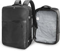 SUOCO Travel Backpack with Vacuum Bag, 60L Seal Compression Air Vac Back Pack with Travel Pump, Carry On Suitcase Luggage Flight Approved for Men Women Personal Item, Black | Seal Compression, Travel Pump, Carry On Suitcase, Luggage, Flight Approved, P...