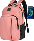 LARIPOP Extra Large Backpack,17.3 Inch Business Laptop backpack for Men Women with USB Charging Port,Water-Resistant Laptopack Weekender Daypack for Work College Computer