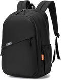40x30x15cm Personal Item Bag Travel Backpack Carry On Flight Approved with Anti-Theft Pocket Water-resistant Casual Daypack for Weekender Business Hiking,Black
