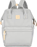 himawari Laptop Backpack for Women&Men Travel Backpack With USB Charging Port Large Business Bag Water Resistant College Bag Computer Doctor Bag(1881-Grey)