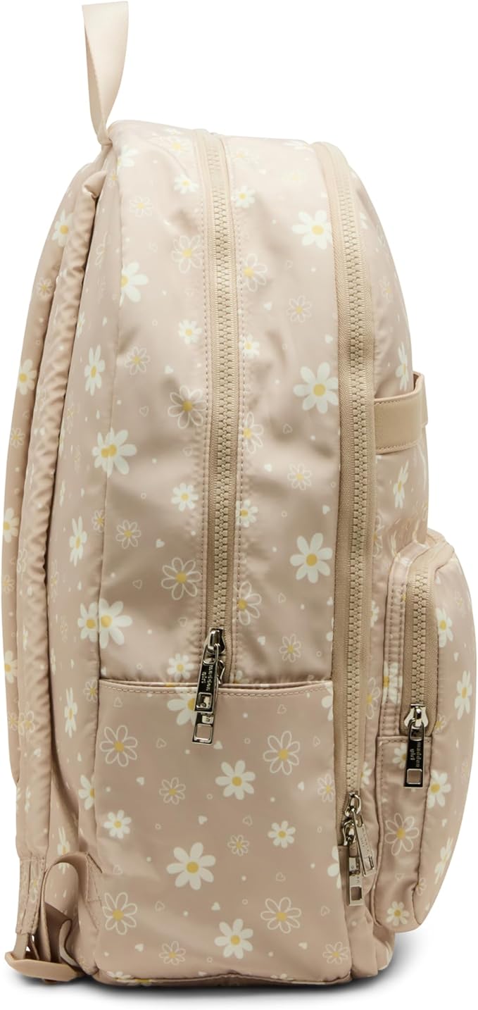 Madden Girl While Backpack, Khaki Daisy