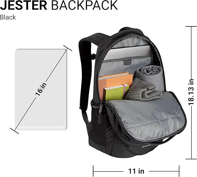 The North Face Women's Recon Everyday Laptop Backpack, TNF Black/TNF Black, One Size