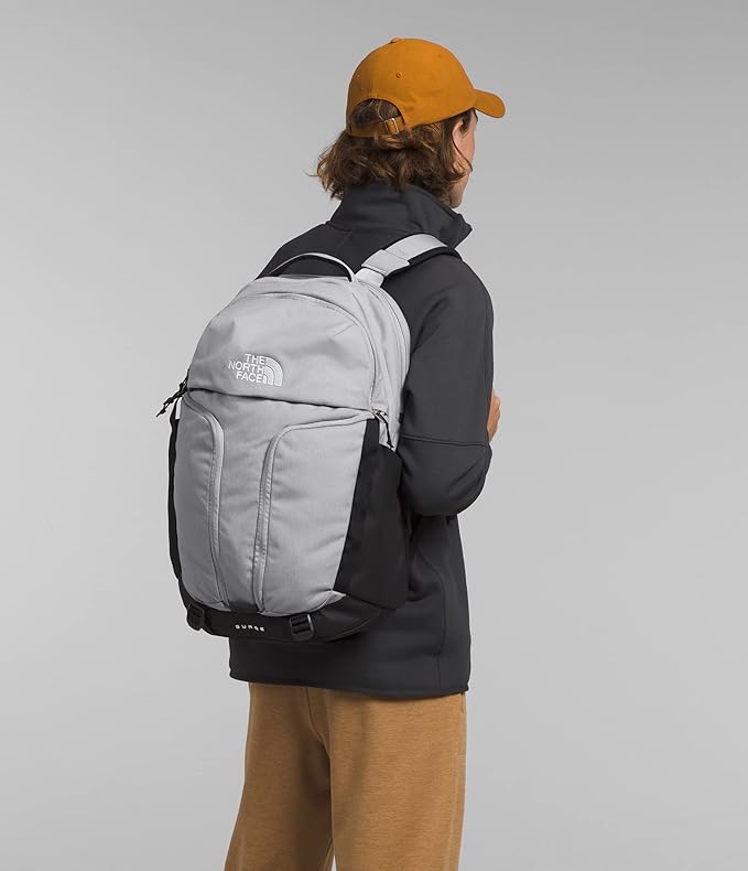 THE NORTH FACE Surge Commuter Laptop Backpack | Daypack With Water Repellent Finish, 16" Laptop Sleeve, Reflective Details