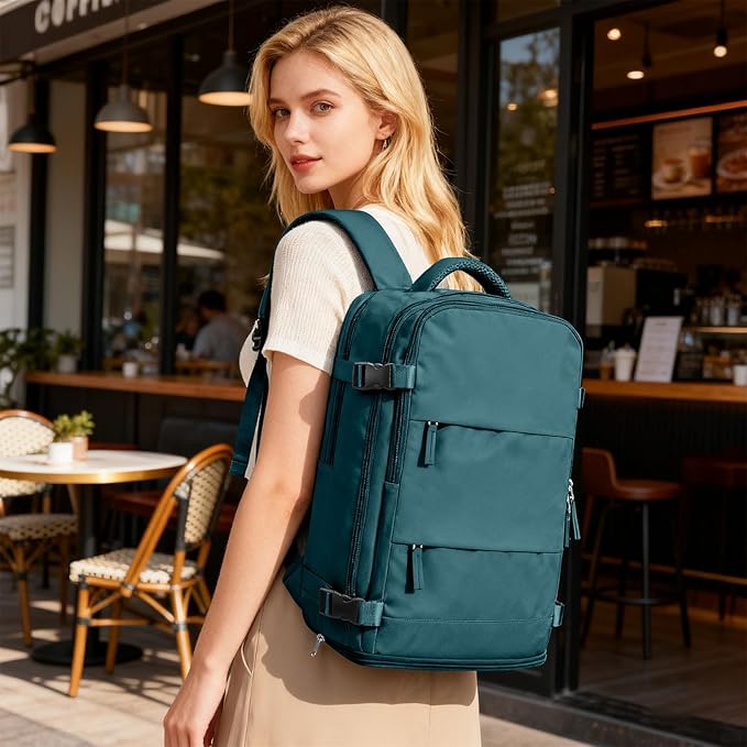 Travel Backpack For Women Men Airline Approved Carry On Backpack Flight Approved Waterproof Sports Luggage Backpack Casual Daypack Small Hiking Backpack