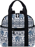 Women’s Backpack Purse Medium Size with Trolley Sleeve, Adjustable Strap/Top Handle, Water Resistant Travel Daypack, Elephant