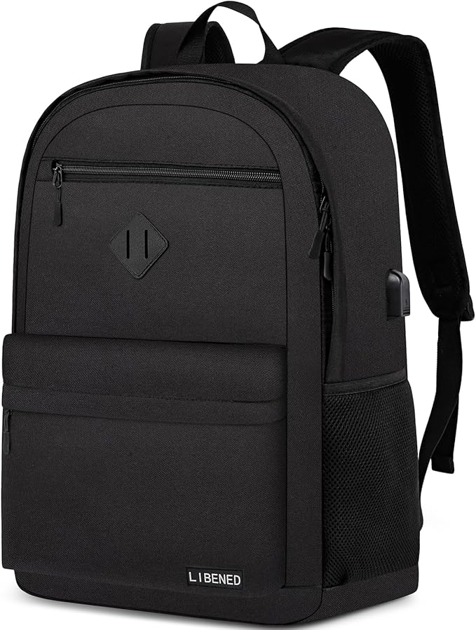School Backpack for Teens Boys Girls, 17.3 Inch Laptop Backpack, Anti-Theft & Water Resistant. College Bookbag, Ergonomic Padded Straps, Multiple Compartments