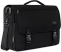 MATEIN Messenger Bag for Men, Briefcases Lightweight Men's Laptop Bag 15.6 inch Water Resistant Crossbody School Satchel Bags Computer Work Office Bag with Shoulder Strap, Black