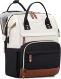 LOVEVOOK Laptop Backpack for Women, 17 Inch Work Business Backpacks Purse With Large Capacity