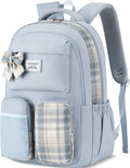 Girls Backpack, Women Laptop Backpacks 15.6in for College Students Elementary Middle High School Bag Teens Cute Kids Bookbags Back Pack, Blue