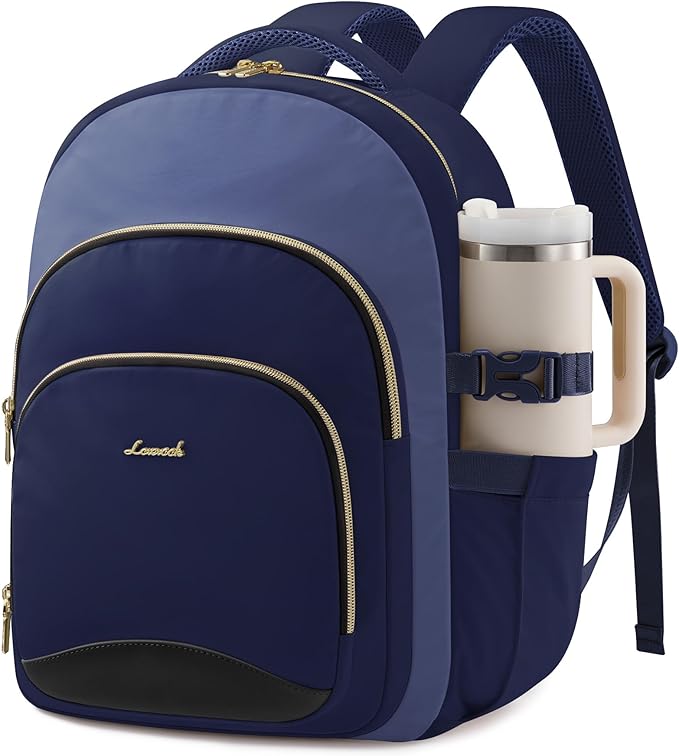 LOVEVOOK Laptop Backpack for Women, 15.6-Inch Work Backpack, College Bookbag Casual Personal Item Travel Bag Business Computer Daypack for Teacher Nurse, Gift