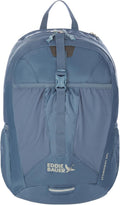 Eddie Bauer Stowaway Packable Backpack | Travel | Outdoor | Lightweight | Foldable | Durable | Ripstop Polyester | 30L - Blue Tile