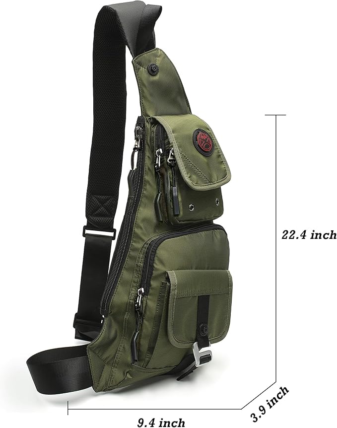 NICGID Sling Bag Chest Shoulder Backpack Crossbody Bags Casual Daypack for Men Women